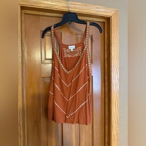 Shyanne embroidered tank